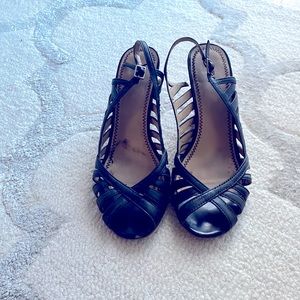 Nordstrom BP navy wedges - size 6.5